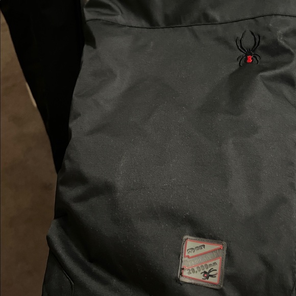 Spyder ski Jacket snow pants set black/white fits XS-XXS - Picture 11 of 11